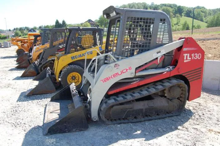 Bild: Fünf-Tonnen Takeuchi Kompaktradlader