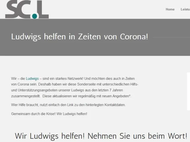 Bild: Ludwigs helfen in Zeiten von Corona
