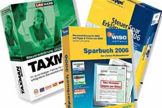 Bild: Steuern sparen 2005: Alle Top-Programme bei Sharework