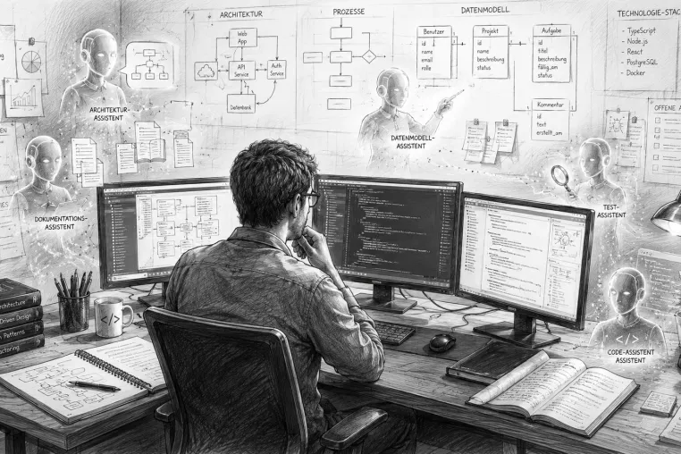 Bild: Software entwickeln mit KI: Neuer Praxisleitfaden zeigt den Einsatz von Codex und ChatGPT