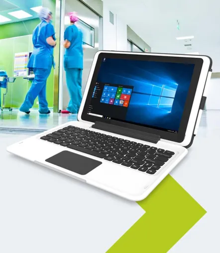 Einfach und sicher: das Baaske Medical DocpadTM 10c Bild: Einfach und sicher: das Baaske Medical DocpadTM 10c
