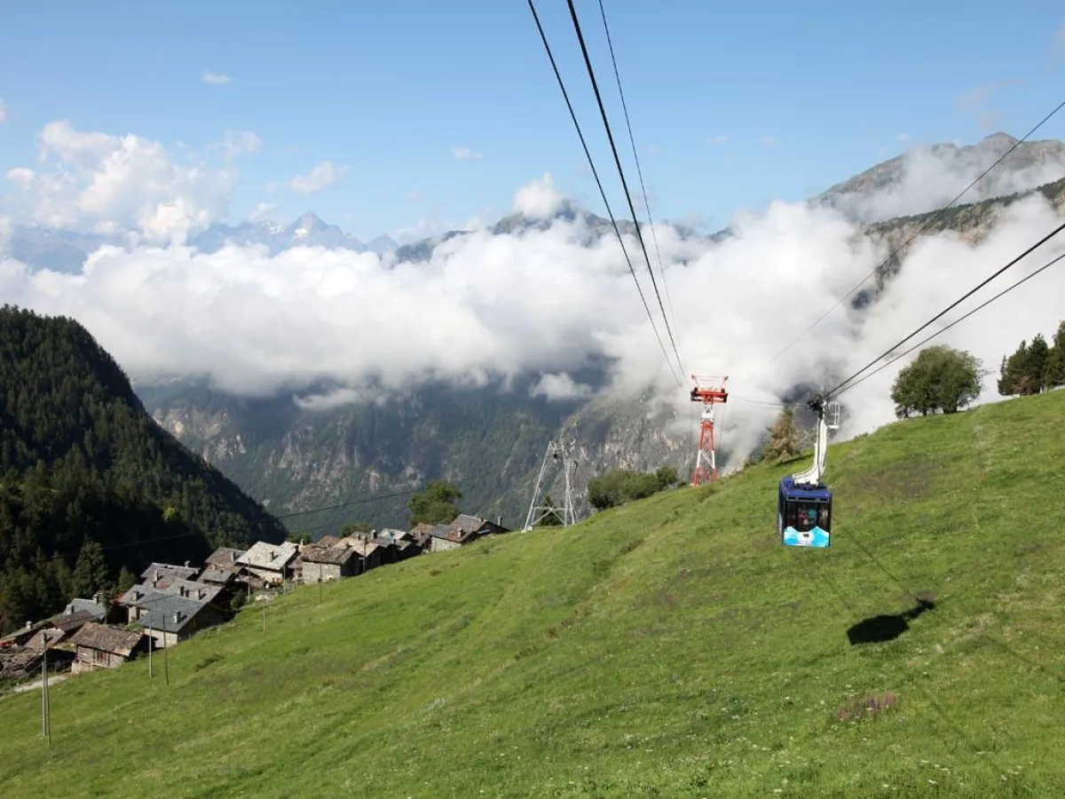 Seilbahn Chamois, Aostatal