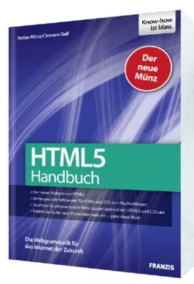 Bild: Franzis veröffentlicht HTML5-Handbuch von Stefan Münz