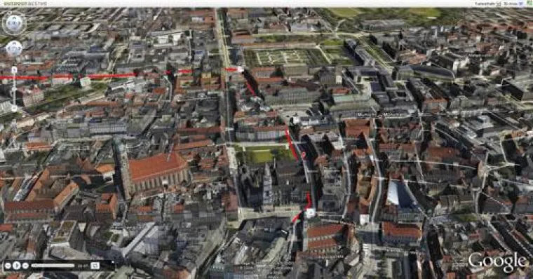 Alle Touren auf outdooractive.com in 3D abfliegen Bild: Alle Touren auf outdooractive.com in 3D abfliegen