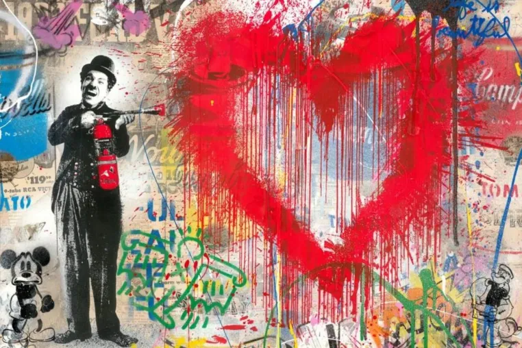 Bild: Mr. Brainwash in Kitzbuehel | neue Werke von Alex Katz und XOOOOX