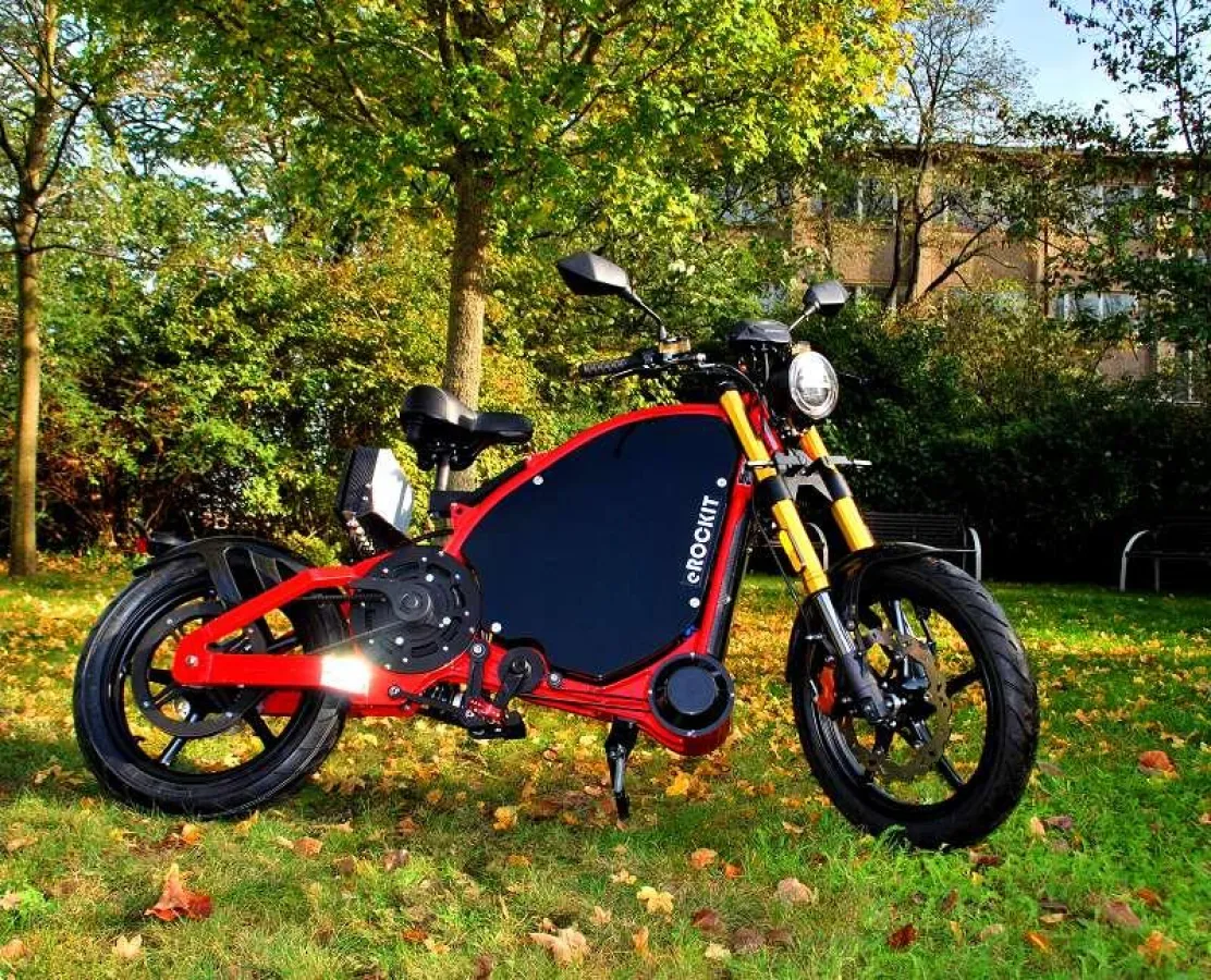 Das Elektromotorrad eROCKIT.