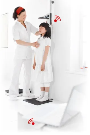 Software seca emr flash 101 zur Anbindung der seca 360° wireless-Produkte an PDMS Bild: Software seca emr flash 101 zur Anbindung der seca 360° wireless-Produkte an PDMS