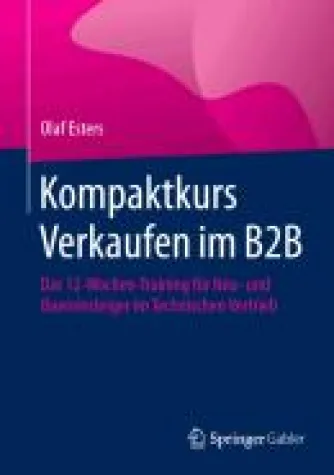 Buchneuerscheinung: ´Kompaktkurs Verkaufen´ von Olaf Esters Bild: Buchneuerscheinung: ´Kompaktkurs Verkaufen´ von Olaf Esters
