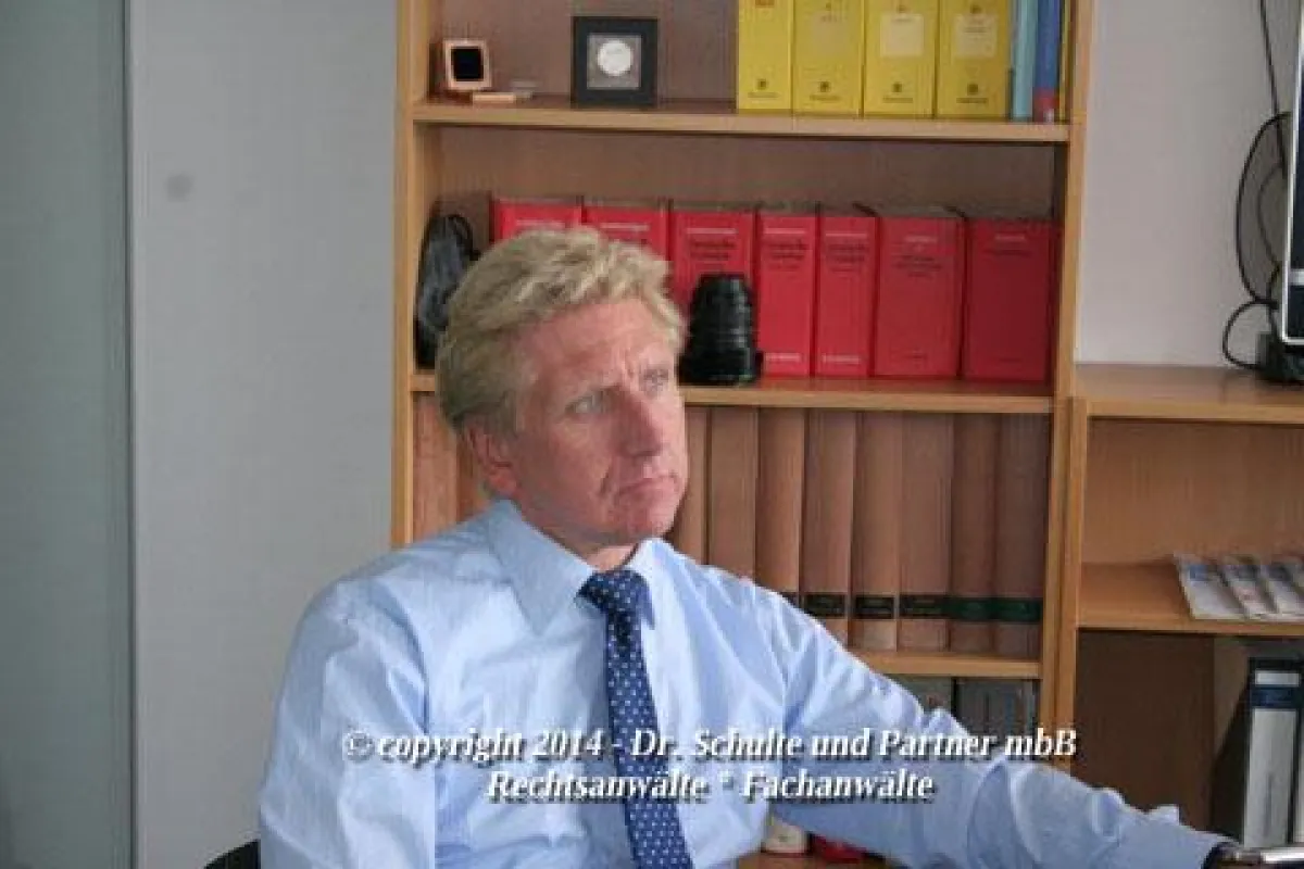 Rechtsanwalt Dr. Thomas Schulte, Dr. Schulte und Partner Rechtsanwälte mbB, Berlin