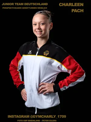 Kölner Turnerin Charleen Pach für Juniorinnen-Weltmeisterschaft 2025 in Manila nominiert Bild: Kölner Turnerin Charleen Pach für Juniorinnen-Weltmeisterschaft 2025 in Manila nominiert