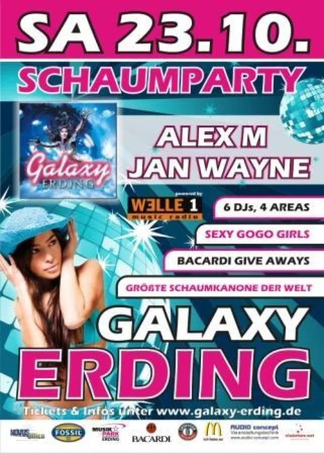Slide&Party Night @ GALAXY Erding