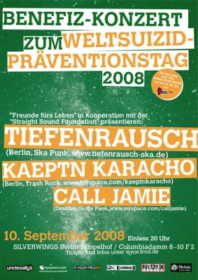 Bild: Ska gegen Suizid-Tabu - Benefizkonzert zum Weltsuizidpräventionstag 2008