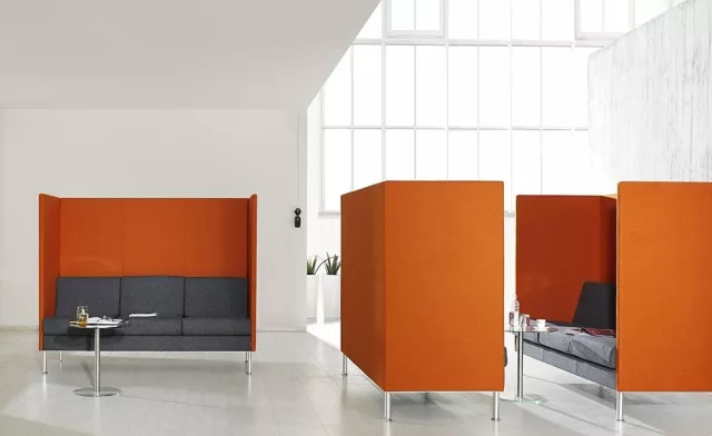 Bild: Schirmt den Schall ab: Manhattan HighBack für Lounge und Empfang