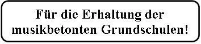 Bild: 17.846 Unterschriften – Für die Erhaltung der musikbetonten Grundschulen in Berlin