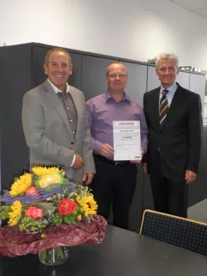 Bild: Firmentreue bei R.E.T. Reiff Elastomertechnik in Reutlingen