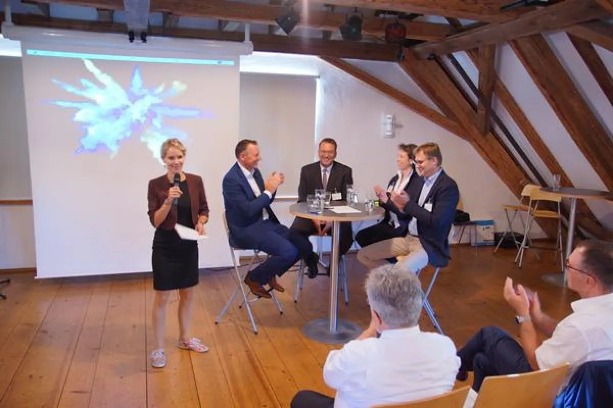 Im Gespräch über das soziale Quartier Oberteuringen