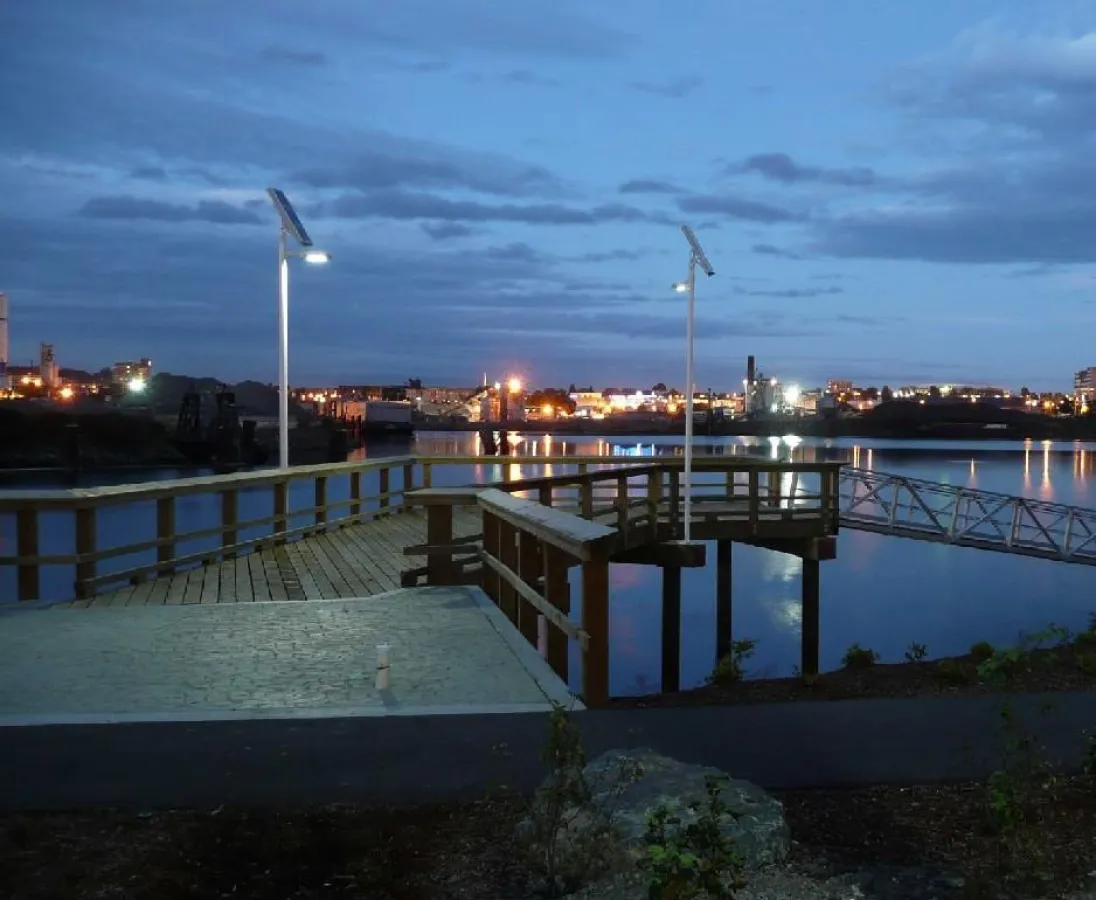 Yacht-Anlegeplatz Photovoltaik-LED-Leuchte