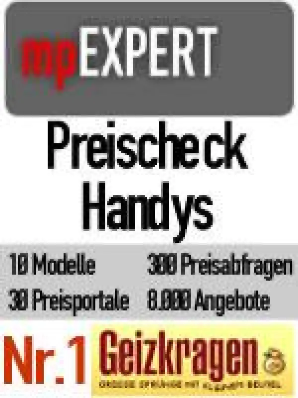 Testsieger: günstigster Preis für TouchScreen Handys über Geizkragen.de finden