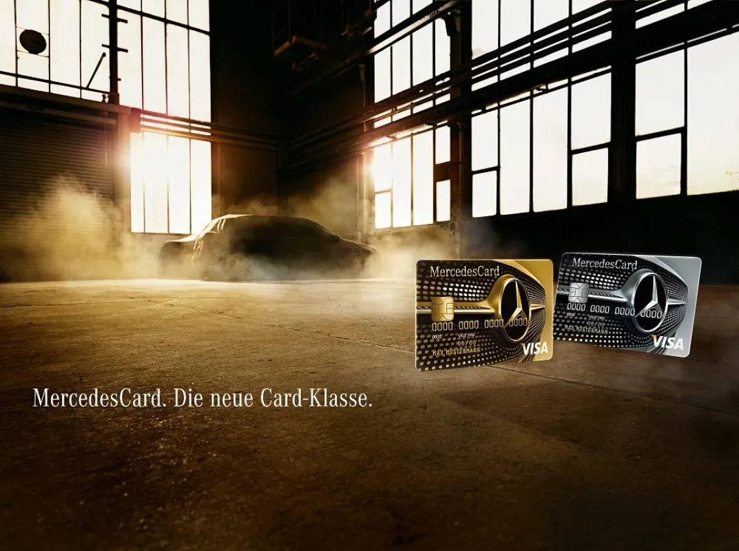 Kampagnenmotiv MercedesCard Launch