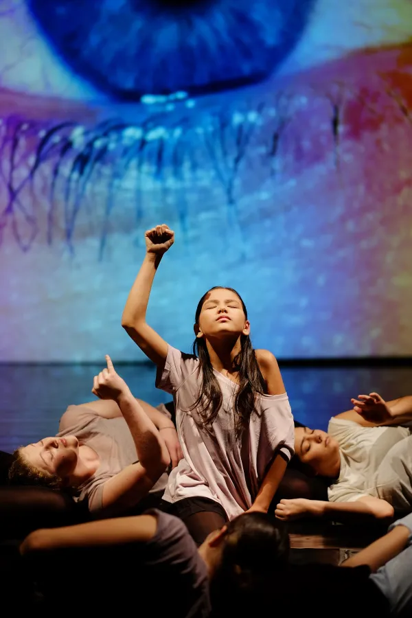 Künstlerischer Ausdruck und aktuelle Inhalte, Zuschauen, Zuhören und Mitmachen - RAMPENLICHTER eben. (© Sebastian Korp)