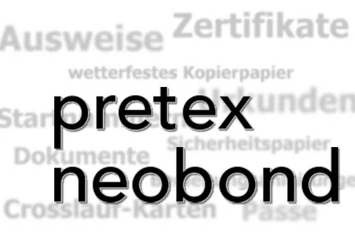 Spezialpapiere neobond® und pretex® für den Digitaldruck Bild: Spezialpapiere neobond® und pretex® für den Digitaldruck