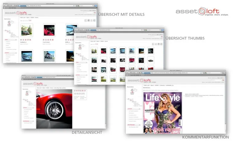 Bild: asset loft gibt Daten ein komfortables und funktionales Zuhause