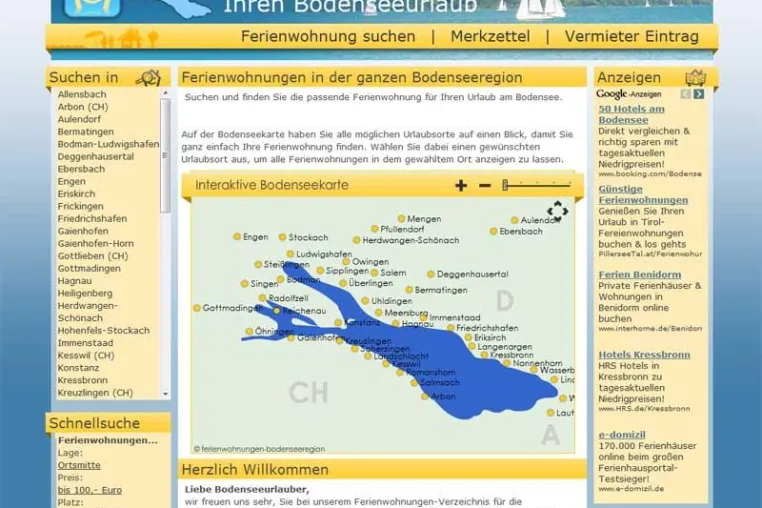Bild: Neues Gastgeber-Verzeichnis für Ferienwohnungen am Bodensee
