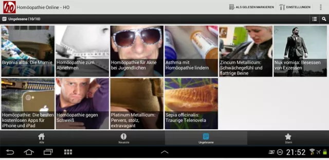 Bild: Android: Kostenlose App über Homöopathie