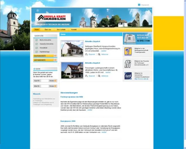 Bild: Schwerpunkt Trossingen: Seit 12 Jahren am Trossinger Immobilienmarkt