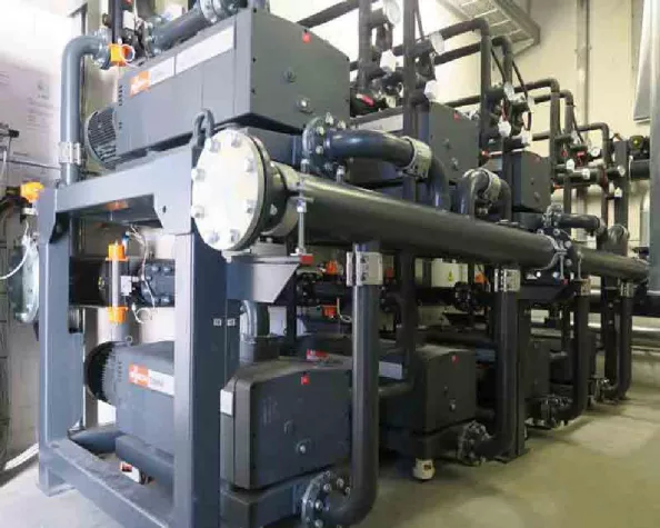 Bild: Zentrale Vakuumversorgung für wirtschaftliche Herstellung von Rotorblättern