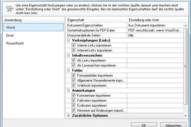Bild: Office to PDF Premium - PDFs mit wenigen Mausklicks direkt aus Microsoft Office-Dateien erzeugen