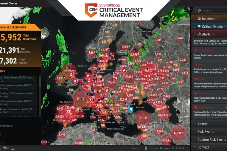 Everbridge startet mit vollintegrierter CEM-Lösung in Europa Bild: Everbridge startet mit vollintegrierter CEM-Lösung in Europa