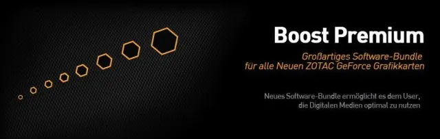 Bild: Neues ZOTAC Boost Premium Software-Bundle erlaubt es Nutzern, die neuen digitalen Medien optimal zu nutzen