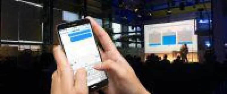 Bild: So denkt das Publikum: SMS-Voting auf Vorträgen