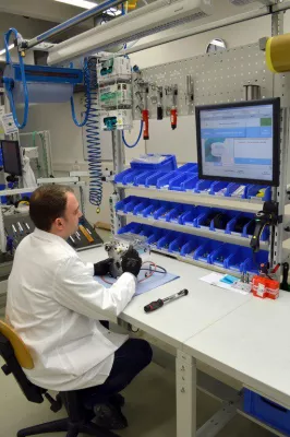 Bild: Brennstoffzellen effizient gefertigt