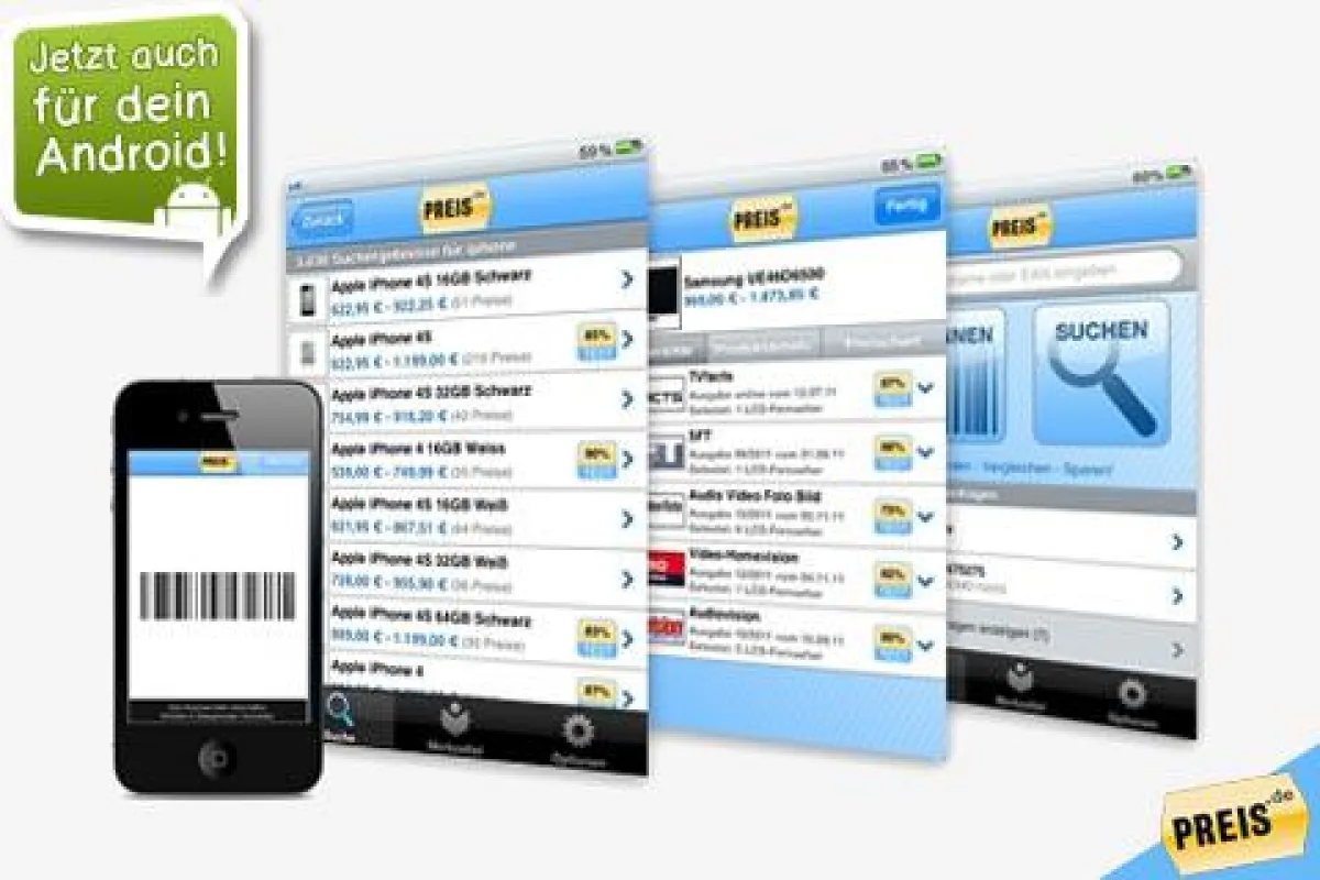 Preis.de Android App