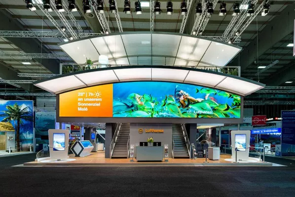 Bild: Expotechnik im Awardfieber – mit dabei sind Konzepte für Schott, Fraunhofer und Lufthansa