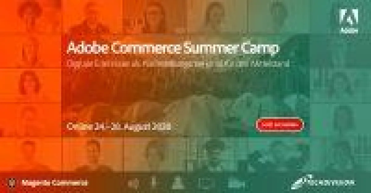Adobe Commerce Summer Camp für den Mittelstand