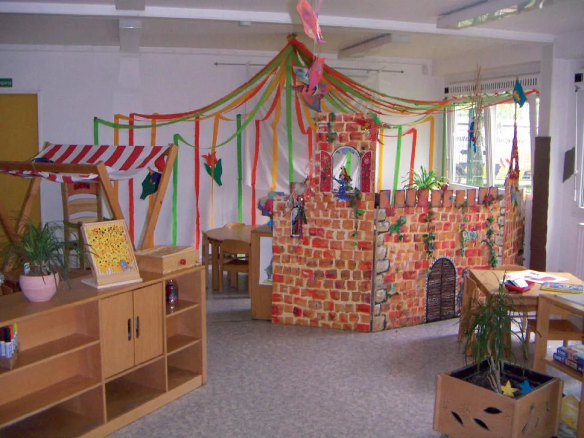Hier werden Kinderträume wahr: So kann das Gruppenzimmer eines Kindergartens aussehen.