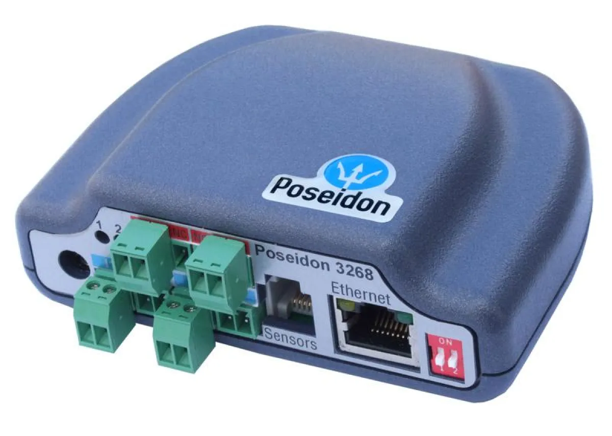 Die Raumklima Sensorik Poseidon 3268 ist besonders für den Einsatz in Serverräumen geeignet.