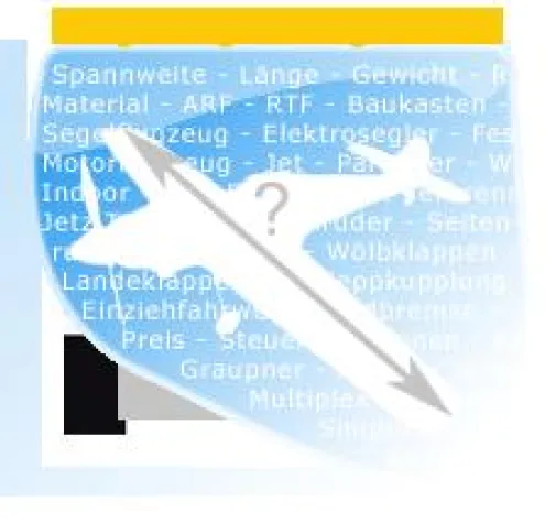 Bild: Der RC Modellbau Flugzeugkonfigurator für Jamara Flugmodelle