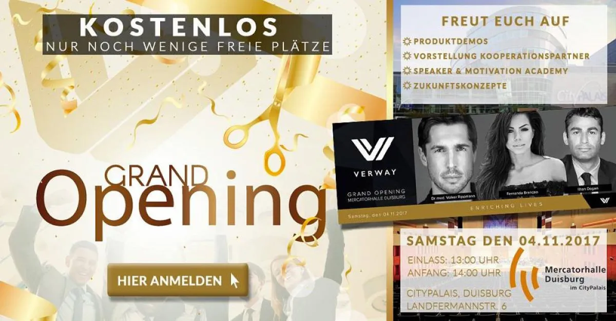 Verway - mit Premium Produkten Karriere machen