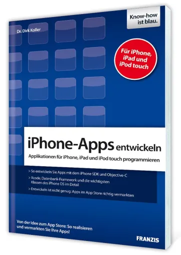 Franzis bringt Buch zum Entwickeln von iPhone- und iPad-Apps Bild: Franzis bringt Buch zum Entwickeln von iPhone- und iPad-Apps