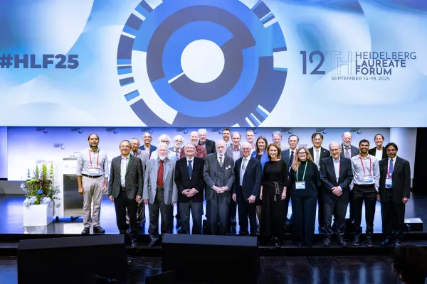 Bild: Zukunft trifft Exzellenz – 12. Heidelberg Laureate Forum eröffnet
