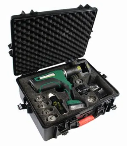 STAUFF stellt tragbare Schneidring-Montagemaschine vor Bild: STAUFF stellt tragbare Schneidring-Montagemaschine vor