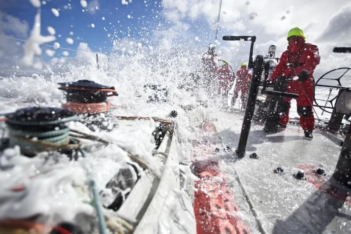Bild: Kein einziger Ausfall für Gleisteins Seile beim 2011-2012 Volvo Ocean Race