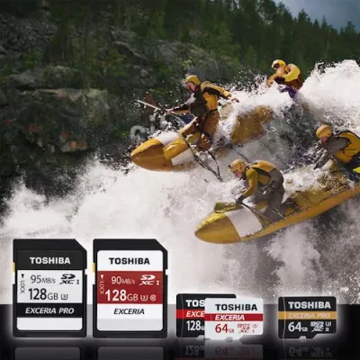Bild: Toshiba: Hochleistungs-Speicherkarten für professionelle Fotografen, anspruchsvolle Amateure, Sportbegeisterte