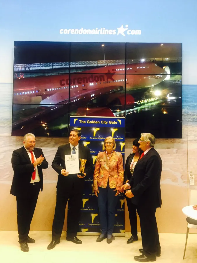 Die Preisverleihung auf der ITB