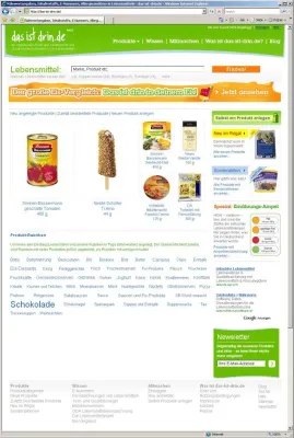 Bild: das-ist-drin.de - Verbraucher-Portal für mehr Transparenz in Lebensmitteln