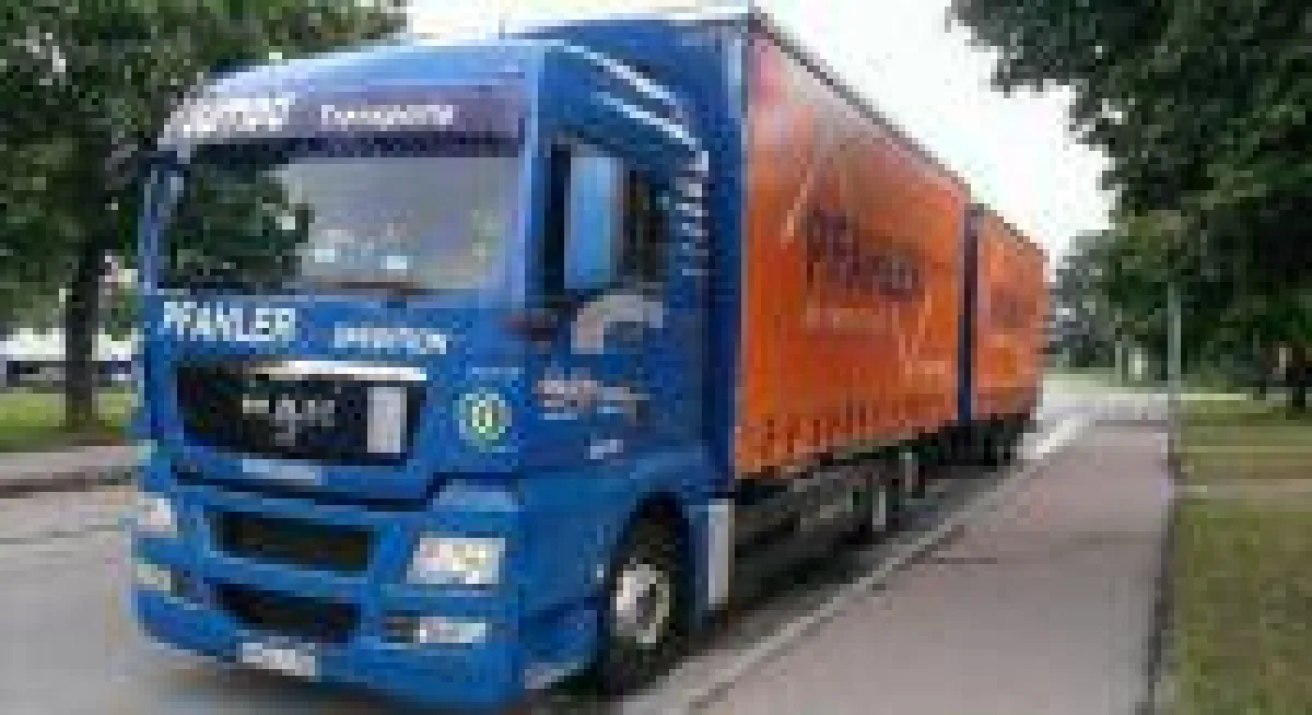 Der Fuhrpark der Spedition Pfahler ist mit einem Ortungssystem von Navkonzept ausgerüstet. Bild: Pfahler